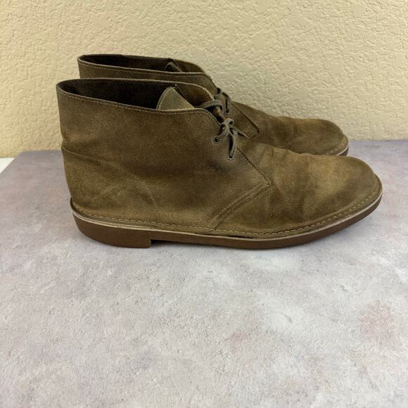 Clarks Men\'s Bushacre 2 Tan Suede Chukka Desert Boot Size 13 main image 13
